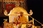 Его Святейшество Далай-лама во время учений в Сан-Хосе, Калифорния, 13 октября 2010 г.