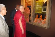 Далай-лама в Международном центре свободы «Подпольная железная дорога», Цинциннати, штат Огайо, 20 октября 2010 г.