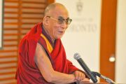 Его Святейшество Далай-лама в университете Торонто, 22 октября 2010 г.