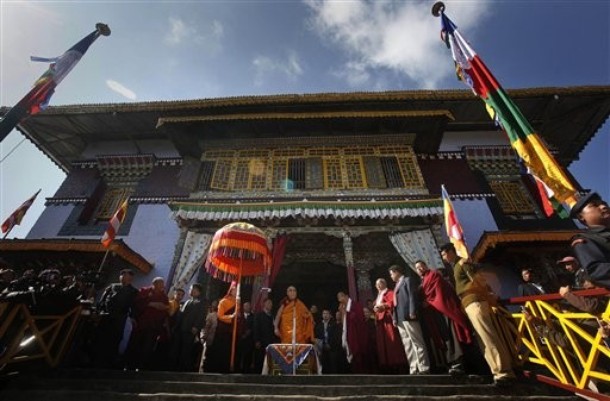 Далай-лама прибыл в Сикким с восьмидневным визитом