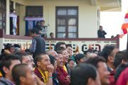 На учениях Его Святейшества Далай-ламы в монастыре Тхарпа Чолинг в Калимпонге, Индия. 13 декабря 2010.Фото: Тензин Чойджор (Офис ЕСДЛ)