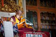 Заключительный день учений Его Святейшества Далай-ламы в монастыре Дрепунг лачи, Мандгод, Индия. 3 февраля 2011. Фото: Тензин Чойджор (Офис ЕСДЛ)