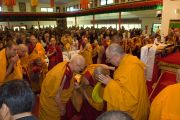 Его Святейшество Далай-лама в Институте Ченрези. Саншайн Коаст, Австралия. 16 июня 2011. Фото: Rusty Stewart/DLAIL