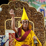 Далай-лама даровал посвящение долгой жизни и встретился с президентом Бараком Обамой