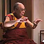 Энн Карри берет интервью у Его Святейшества Далай-ламы