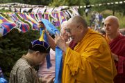 Далай-лама открыл буддийский монастырь на горе Салев