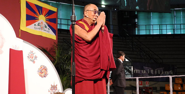 Далай-лама выступил перед студентами в Удине 