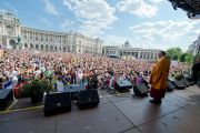 На европейский митинг солидарности с Тибетом собрались 10000 человек. Вена, Австрия. 26 мая 2012 г. Фото: Тензин Чойджор (Офис ЕСДЛ)