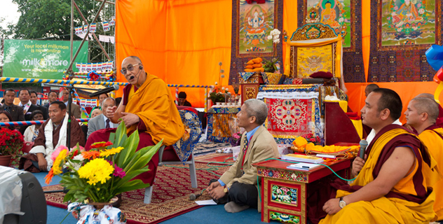 Далай-лама встретился с тибетцами, непальцами и монголами