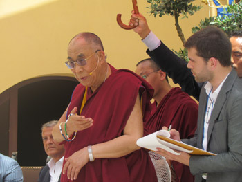 Сострадание в действии: Далай-лама в Южной Италии
