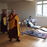 Его Святейшество Далай-лама посетил школу Ламдон и мусульманскую общину в Лехе