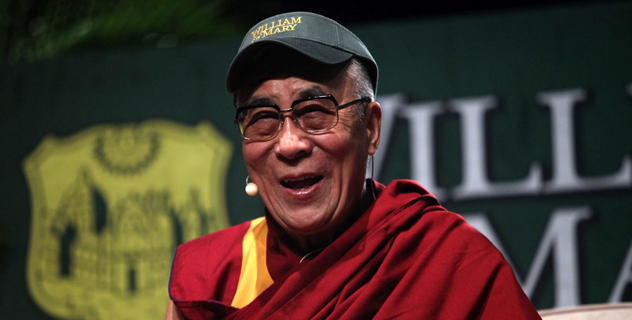 Его Святейшество Далай-лама беседует о сострадании со студентами Колледжа Вильгельма и Марии