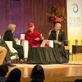 Его Святейшество Далай-лама принял участие в форуме "Глобальные системы 2.0" в Массачусетском технологическом институте