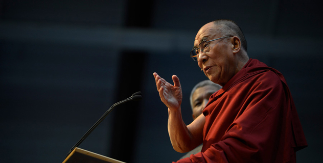 Его Святейшество Далай-лама говорил в Миддлберийском колледже об этике для всего мира