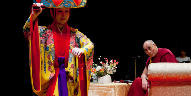 Его Святейшество Далай-лама посетил Окинаву
