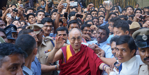 Его Святейшество Далай-лама прибыл в Бангалор