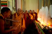 Его Святейшество Далай-лама в монастыре Ганден. Мандгод, штат Карнатака, Индия. 30 ноября 2012 г. Фото: Manuel Bauer