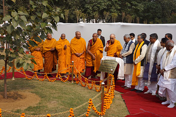 В Патне Его Святейшество Далай-лама был гостем главного министра штата Бихар