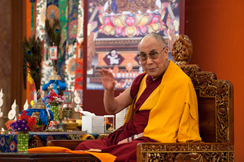 Учения Далай-ламы в Дели завершились дарованием благословения Будды Медицины
