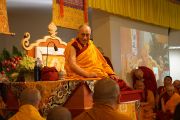 Его Святейшество Далай-лама дарует учение по Сутре сердца в храме Куан Мин. Мельбурн, Австралия. 19 июня 2013 г. Фото: Джереми Рассел (офис ЕСДЛ)