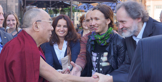 Его Святейшество Далай-лама прибыл в столицу Литвы Вильнюс
