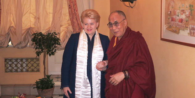 Его Святейшество Далай-лама встретился с президентом Литвы