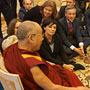 Далай-лама встретился с польскими парламентариями, тибетцами и группами поддержки Тибета