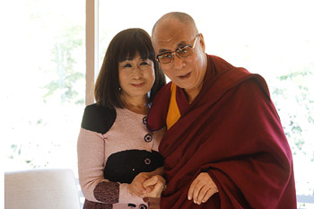 Далай-лама встретился со студентами в киотском университете Сеика
