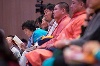 В Дели Далай-лама продолжил даровать учения для буддистов из Монголии