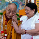 Пятый день учений Далай-ламы по ламриму в монастыре Сера Чже