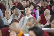 Во время учений Его Святейшества Далай-ламы в монастыре Сера Чже. Билакуппе, штат Карнатака, Индия. 28 декабря 2013 г. Фото: Тензин Чойджор (офис ЕСДЛ)