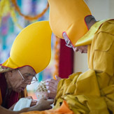 Заключительный день учений Далай-ламы по ламриму в монастыре Сера Чже