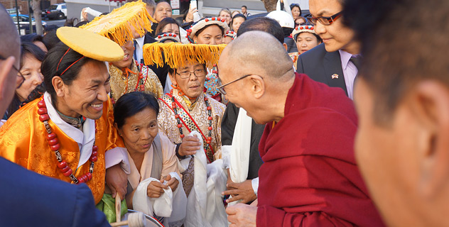 Его Святейшество Далай-лама прибыл в Сан-Франциско
