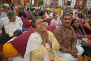 Второй день трехдневных учений Его Святейшества Далай-ламы по основам буддизма. Дели, Индия. 22 марта 2014 г. Фото: Тензин Чойджор (офис ЕСДЛ)