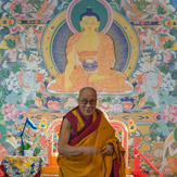 Далай-лама начал учения о мудрости и пустоте в Риге