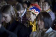Из примерно 4000 человек, собравшихся на учений Его Святейшества Далай-ламы, более тысячи паломников приехали из России. Рига, Латвия. 5 мая 2014 г. Фото: Тензин Чойджор (офис ЕСДЛ)