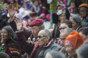 Заключительный день учений Его Святейшества Далай-ламы в Падуме. Занскар, штат Джамму и Кашмир, Индия. Фото: Тензин Чойджор (офис ЕСДЛ)