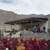 В Ликире Далай-лама даровал учения о пустоте и взаимозависимом возникновении