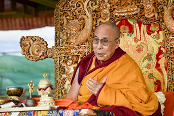 В Лехе Далай-лама приступил к 33-му посвящению Калачакры