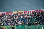 Порядка 19 000 болельщиков собрались на стадионе Ассоциации крикета штата Химачал-Прадеш на матч между сборными Индии и Вест-Индии. Дхарамсала, Индия. 17 октября 2014 г. Фото: Тензин Чойджор (офис ЕСДЛ)
