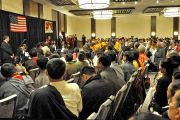Его Святейшество Далай-лама на встрече с членами тибетской общины. 26 октября 2014 г. США, Бирмингем, штат Алабама. Фото: Сонам Зоксанг