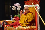 Его Святейшество Далай-лама дарует буддийские учения в бостонском центре изобразительных искусств. 30 октября 2014 г. Бостон, штат Массачусетс, США. Фото: Сонам Зоксанг