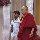 Далай-лама посетил Насик в штате Махараштра