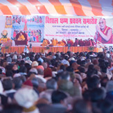 В Санкисе начались учения Далай-ламы по «Дхаммападе»
