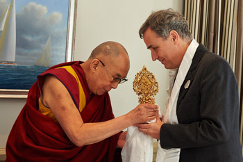 Далай-лама начал учения в Базеле по сочинению Нагарджуны «Толкование бодхичитты»