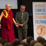 Далай-лама стал гостем студенческого фестиваля в Тронхейме