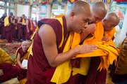 Дээрхийн Гэгээнтэн Далай Лам сахил хүртээв - Дарамсала, Х.П - 2015.03.03