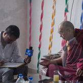 Его Святейшество Далай-лама принял участие в открытии нового новостного веб-сайта