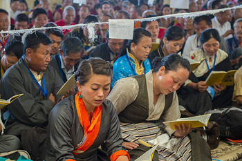 Одиннадцать организаций поднесли Далай-ламе молебен о долголетии в Дхарамсале