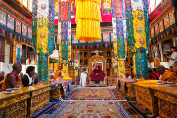 Его Святейшество Далай-лама прибыл в Ладак